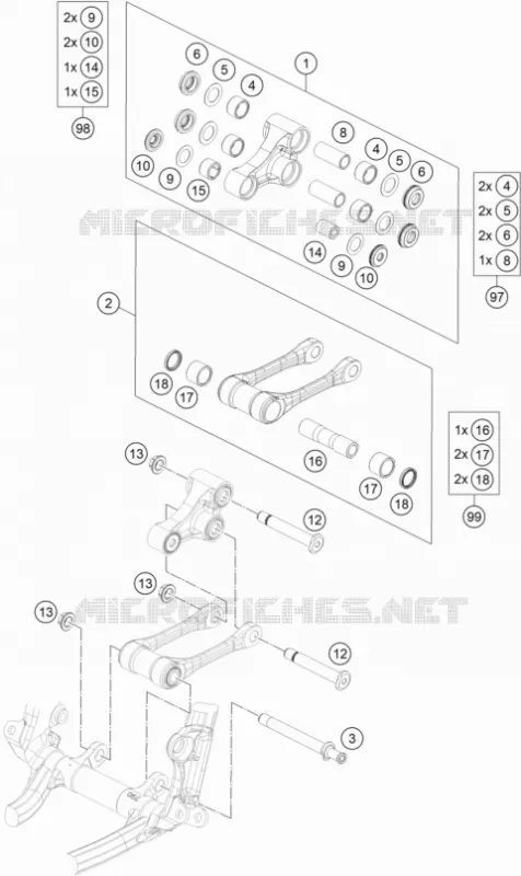 SHOCK PRO LEVER LINKAGE