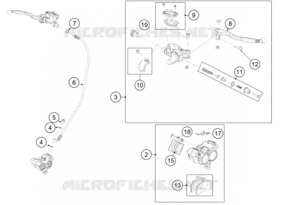 FRONT BRAKE MASTER CYLINDER