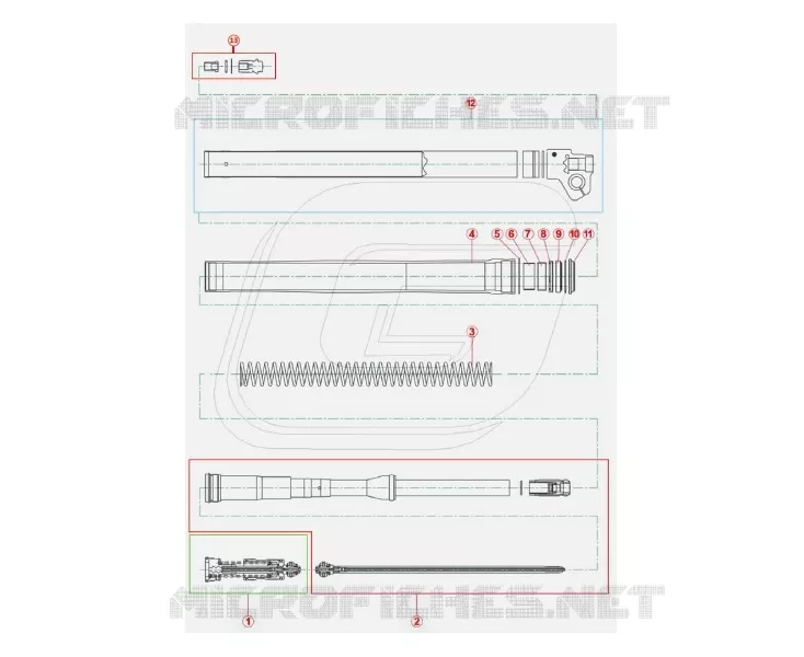 FORK COMPONENTS