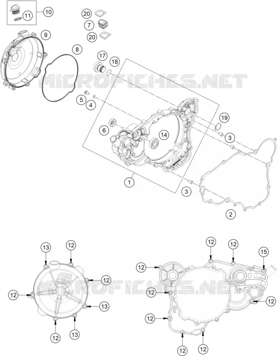 CLUTCH COVER
