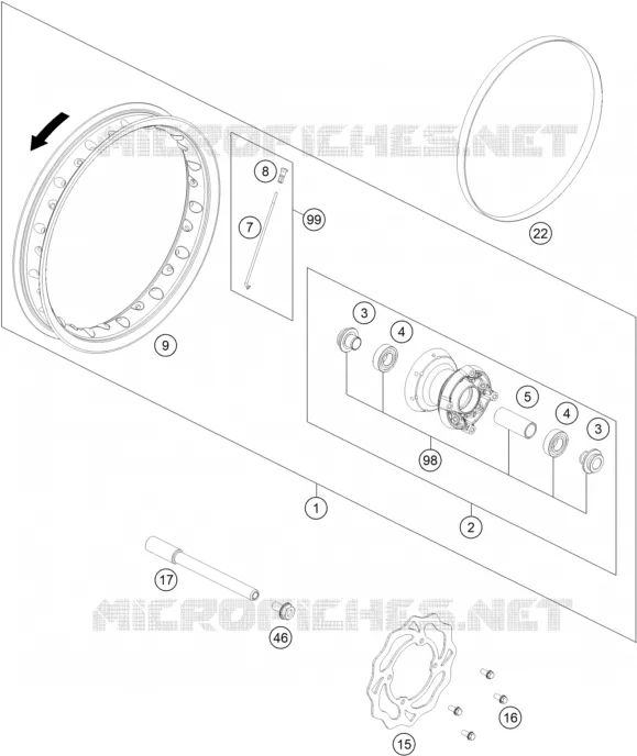 FRONT WHEEL