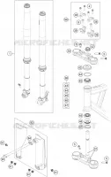 FRONT FORK / TRIPLE CLAMP