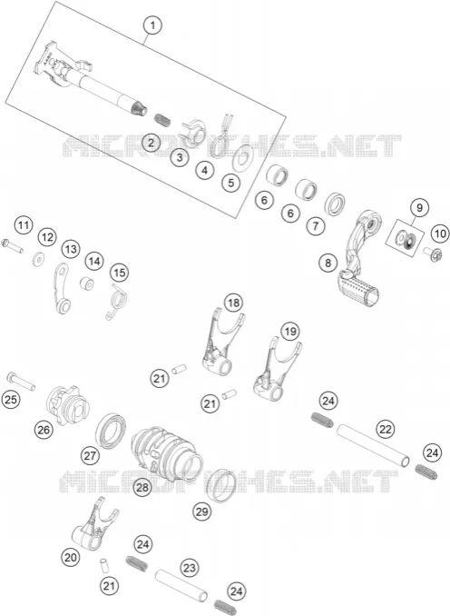 GEAR SHIFTING MECHANISM