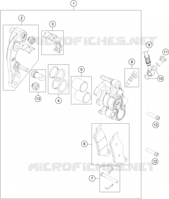 FRONT BRAKE CALIPER