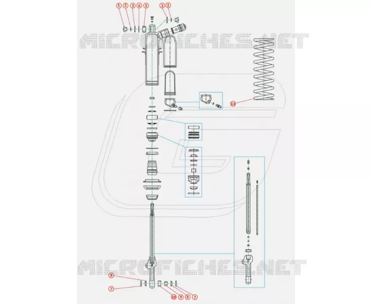 SHOCK ABSORBER COMPONENTS