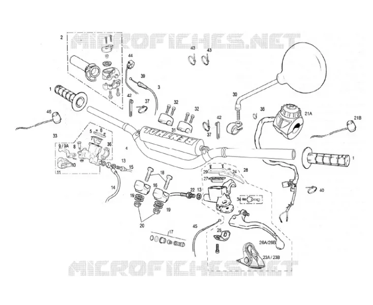 HANDLEBAR / MASTER CYLINDER