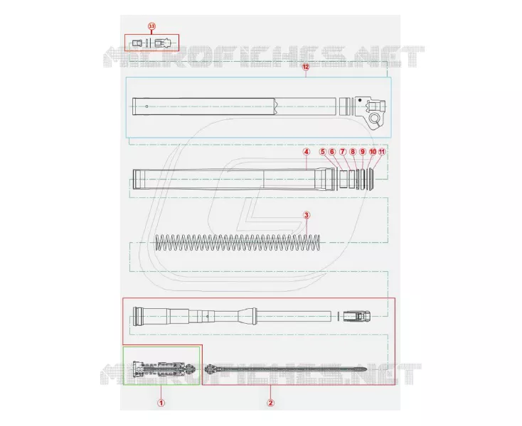 FORK COMPONENTS