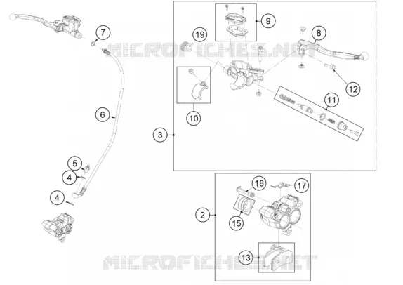 FRONT BRAKE MASTER CYLINDER