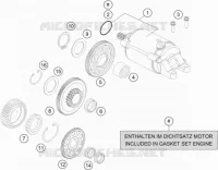 ELECTRIC STARTER MOTOR