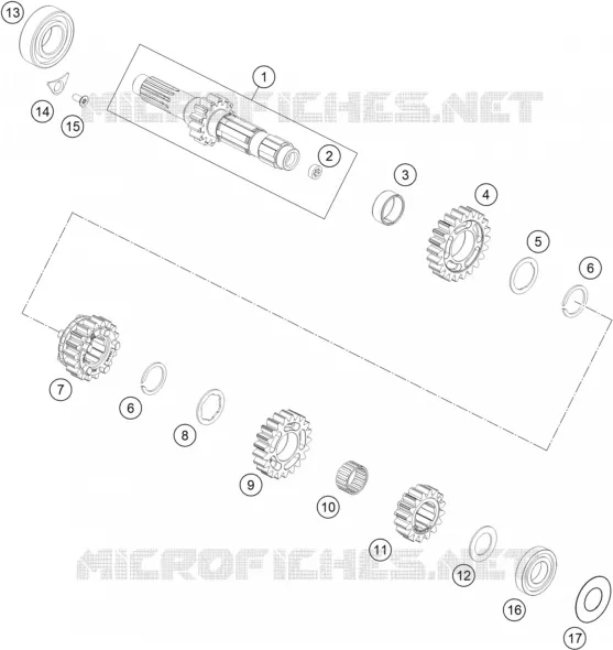 GEARBOX MAIN SHAFT