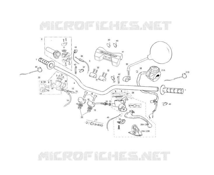 HANDLEBAR / MASTER CYLINDER