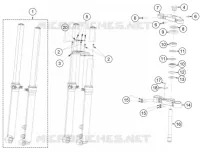 FRONT FORK / TRIPLE CLAMP