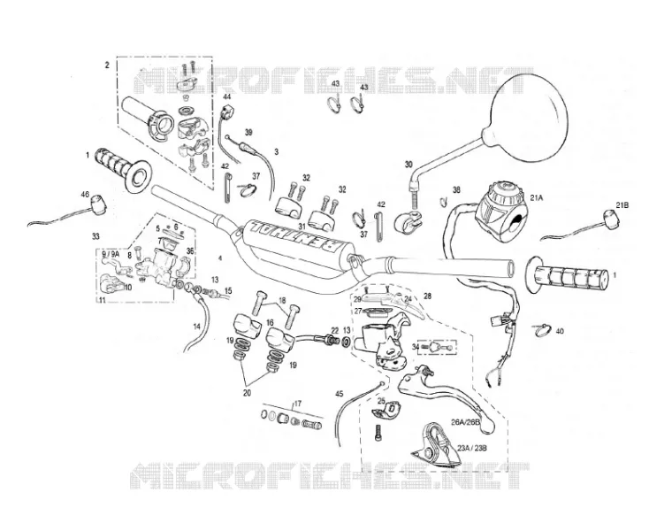 HANDLEBAR / MASTER CYLINDER