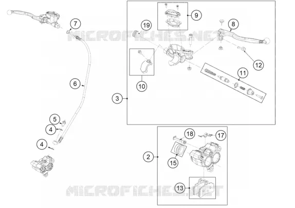 FRONT BRAKE MASTER CYLINDER