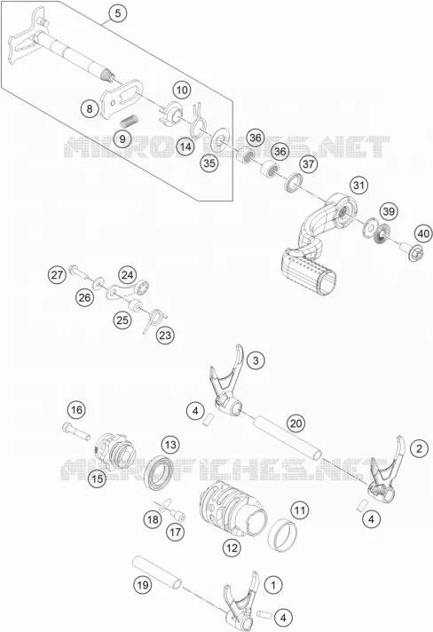 GEAR SHIFTING MECHANISM