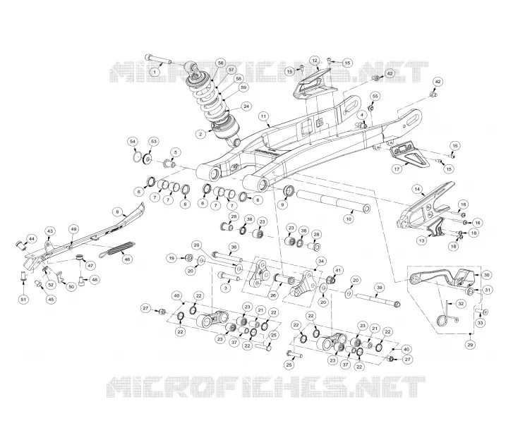 SWINGARM / SHOCK ABSORBER