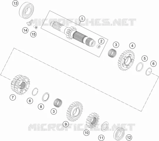 GEARBOX MAIN SHAFT