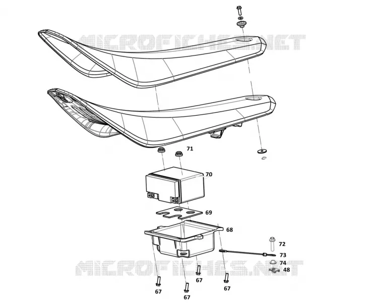 BATTERY BOX E-START