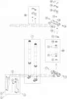 FRONT FORK / TRIPLE CLAMP