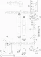 FRONT FORK / TRIPLE CLAMP