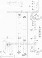 FRONT FORK / TRIPLE CLAMP