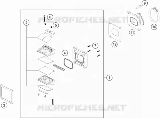 REED VALVE CASE