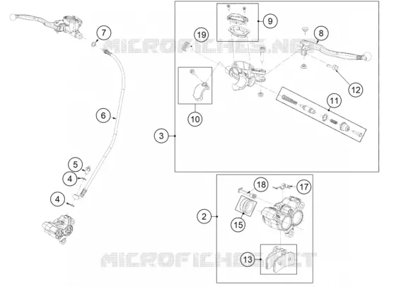 FRONT BRAKE MASTER CYLINDER