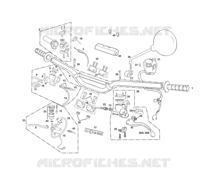 HANDLEBAR / MASTER CYLINDER
