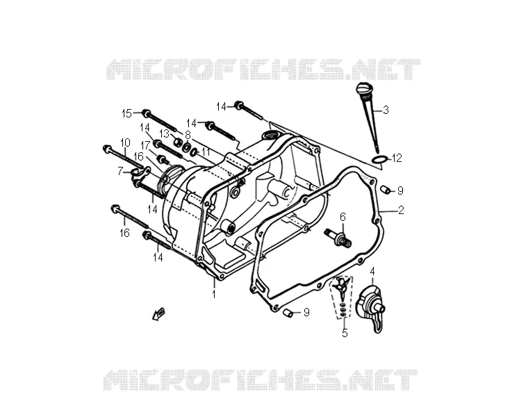 RIGHT CRANKCASE COVER