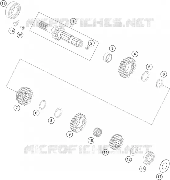 GEARBOX MAIN SHAFT
