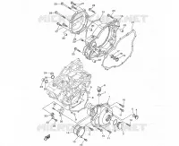 CLUTCH COVER / IGNITION 300