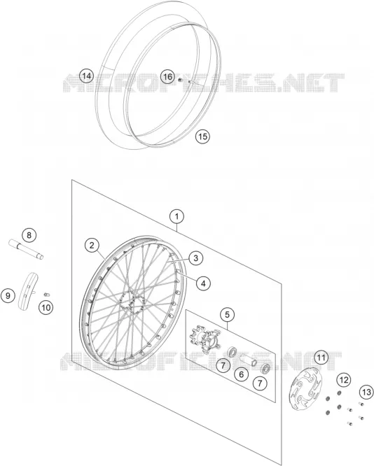 FRONT WHEEL