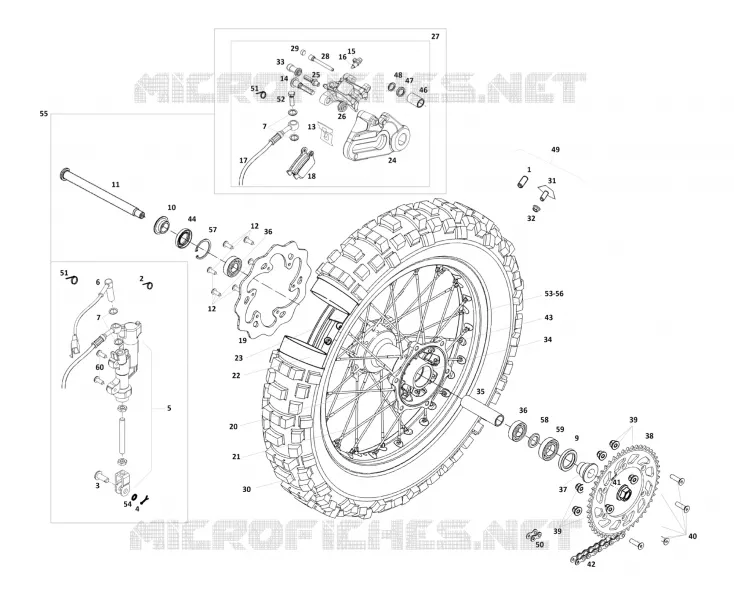 REAR WHEEL / BRAKE