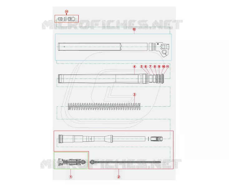 FORK COMPONENTS