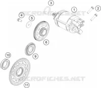 ELECTRIC STARTER MOTOR