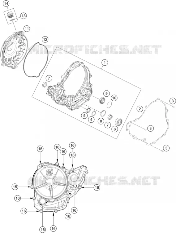 CLUTCH COVER