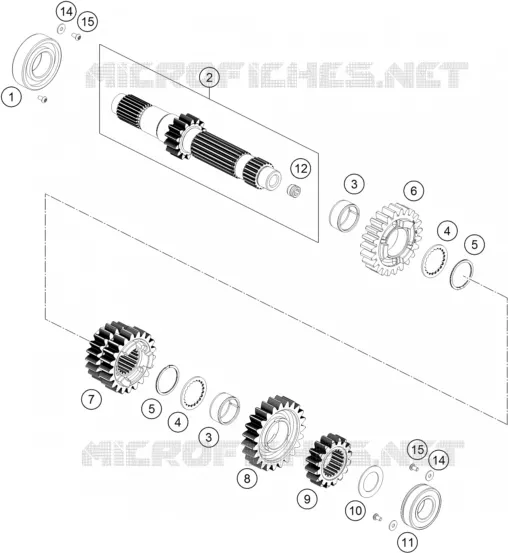 GEARBOX MAIN SHAFT