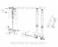 FRONT FORK / STEERING STEM