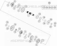 GEARBOX COUNTERSHAFT