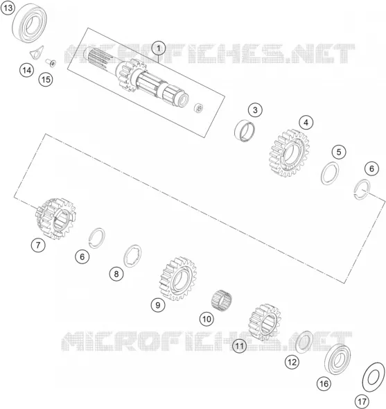 GEARBOX MAIN SHAFT
