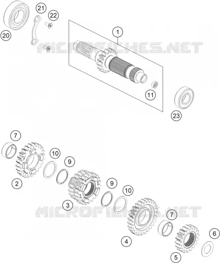 GEARBOX MAIN SHAFT