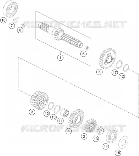 GEARBOX MAIN SHAFT