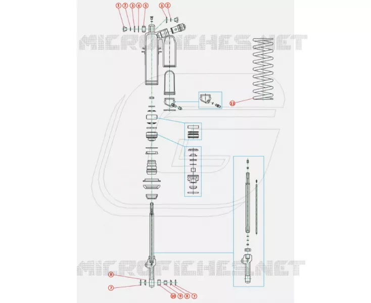 SHOCK ABSORBER COMPONENTS