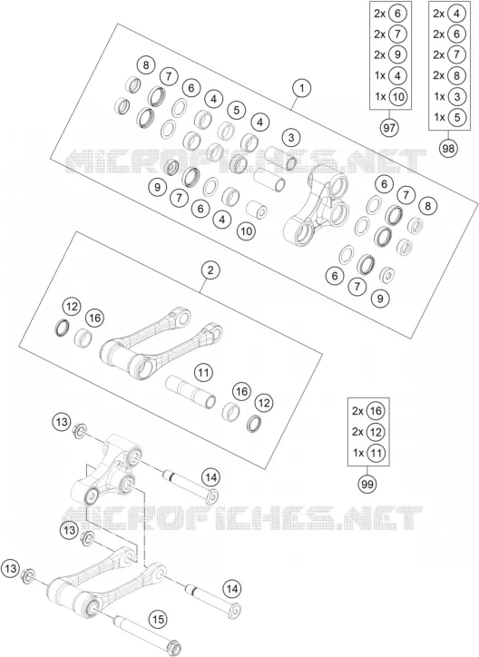 SHOCK PRO LEVER LINKAGE