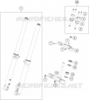 FRONT FORK / TRIPLE CLAMP