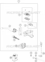 FRONT BRAKE MASTER CYLINDER