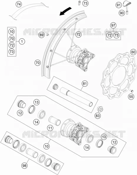 FRONT WHEEL
