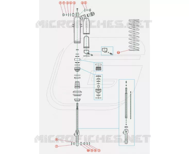 SHOCK ABSORBER COMPONENTS