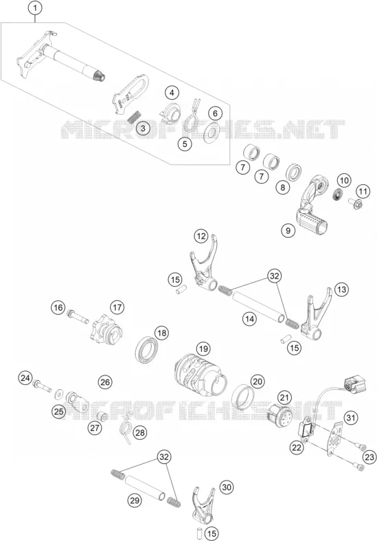 GEAR SHIFTING MECHANISM