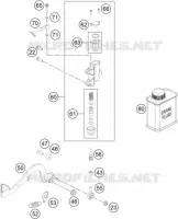 REAR BRAKE MASTER CYLINDER